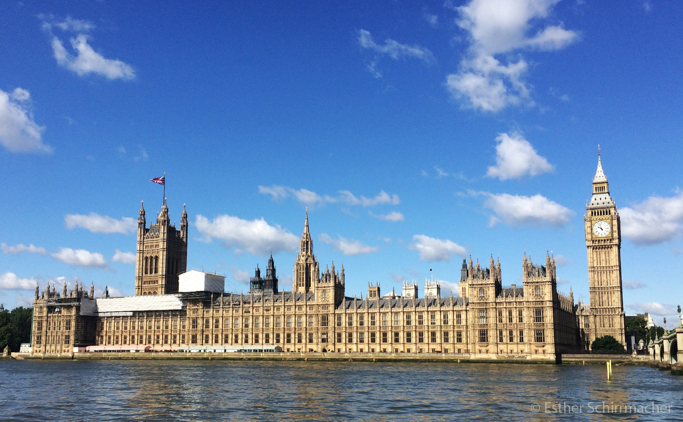 Das Parlament in London