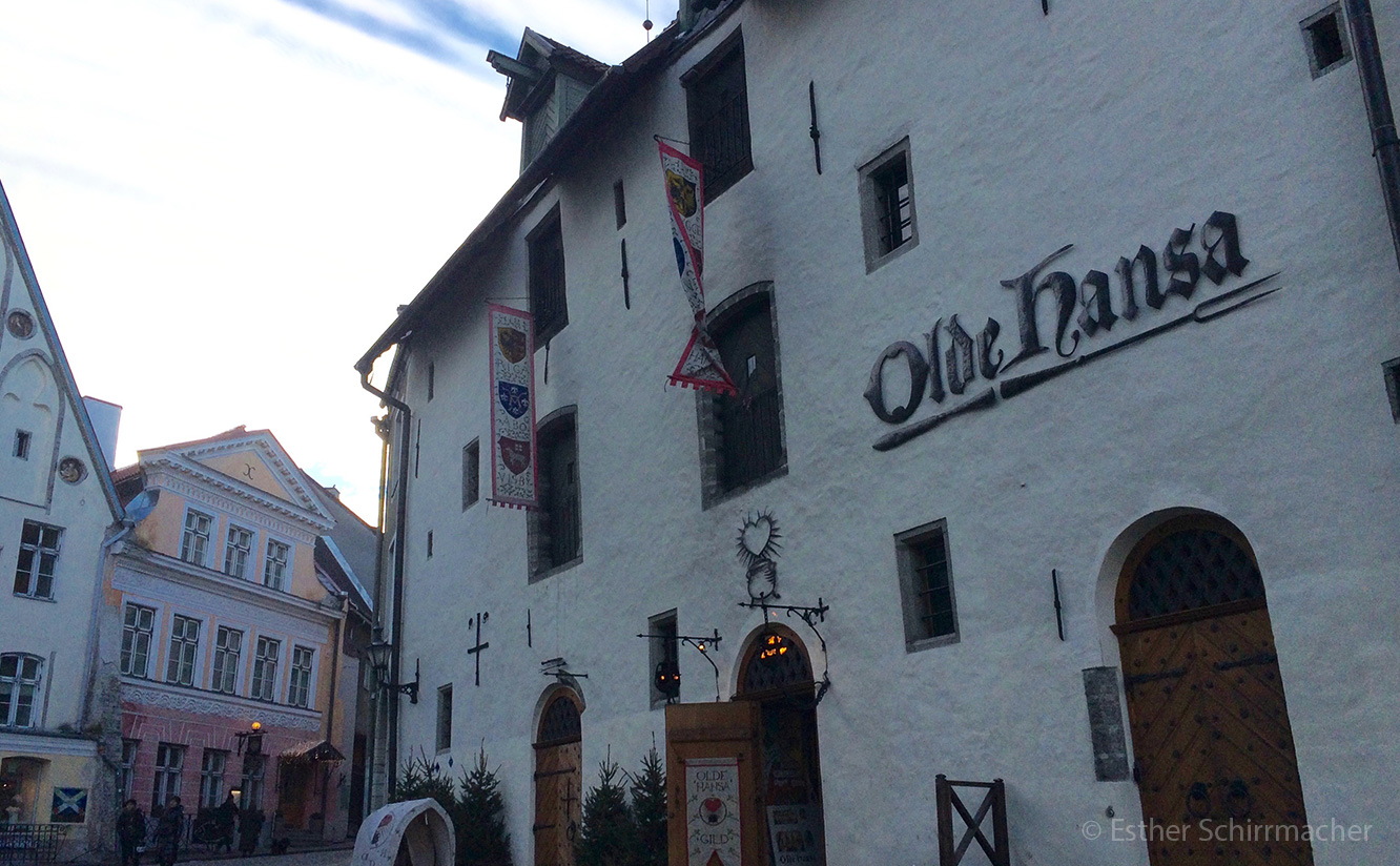 Das Restaurant "Olde Hansa"
