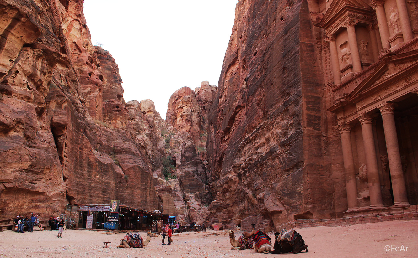 Dein Ausflug nach Petra: Der Eingang Petras