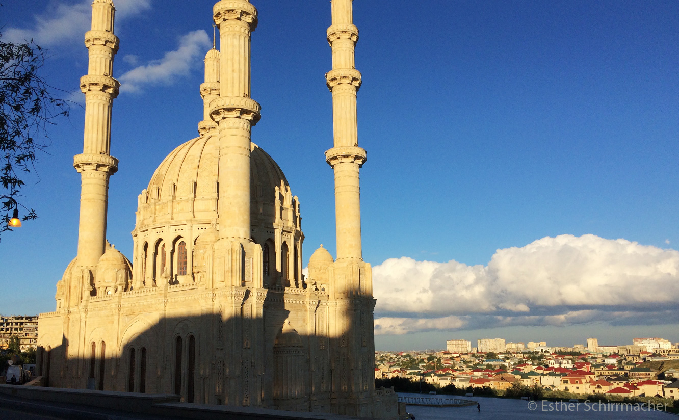 Die Aliyev-Moschee in Baku
