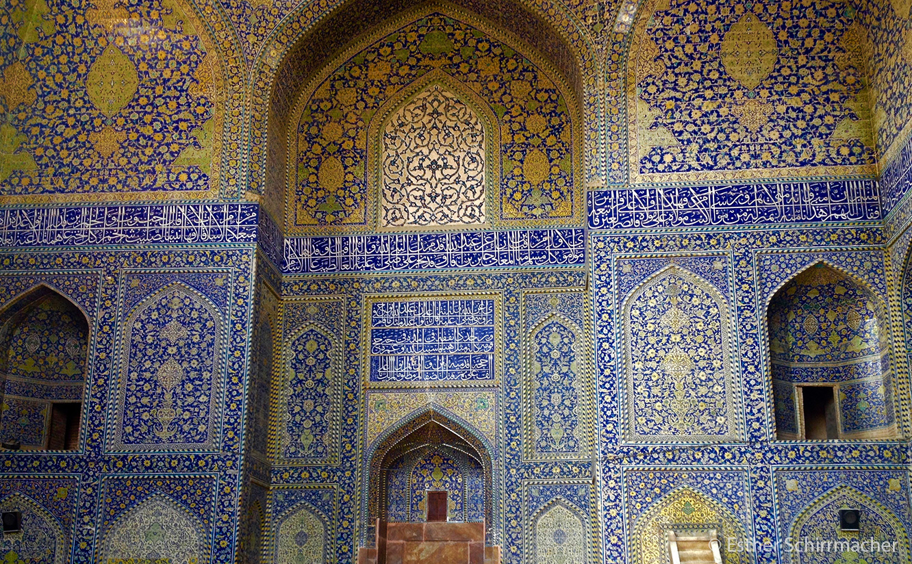 Der Innenhof der Königs-Moschee
