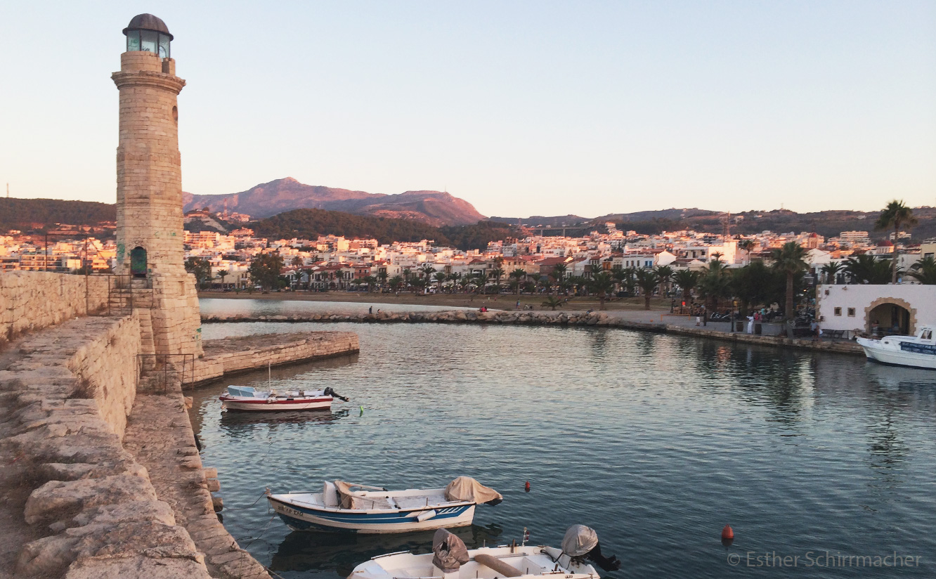 Ein Urlaub auf Kreta: Der Leuchtturm von Rethymno
