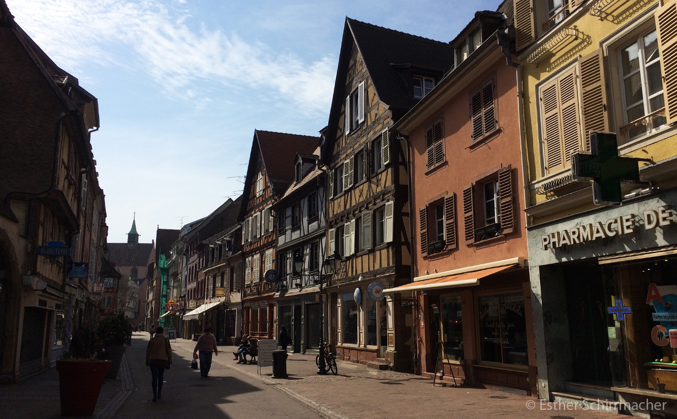 Eine Reise nach Colmar: Die große Einkaufsstraße 