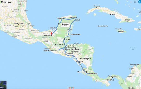 Auf nach Zentralamerika – Reisetipps zu Costa Rica, El Salvador, Honduras, Guatemala, Belize und Mexiko